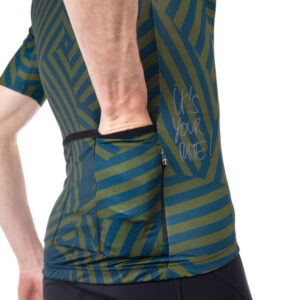 Spitfire Jersey Don Dazzle Petrol Olive Detail2