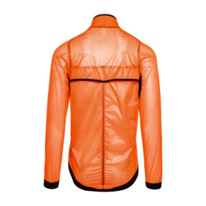 Epic Rainy Jacket Fluo Orange Back