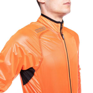Epic Rainy Jacket Fluo Orange Detail 2