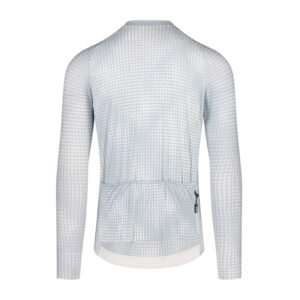 Icon Long Sleeve Jersey Op Art Sky Grey Back