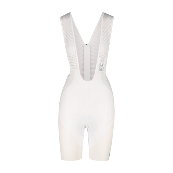 Epic Short Women’s Bibshorts White Front