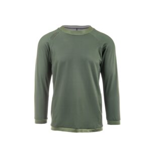 Off Road Tech Jersey 3 4 Green Olive Front