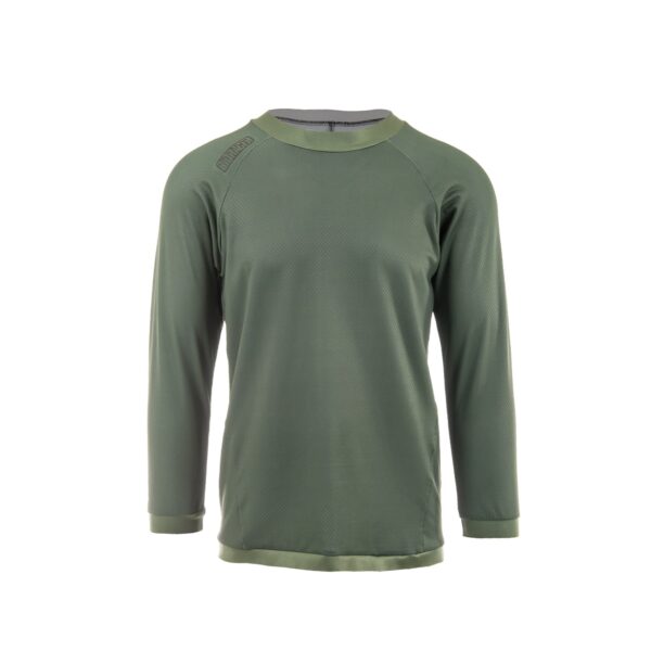 Off Road Tech Jersey 3 4 Green Olive Front