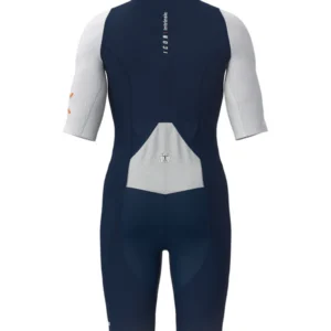 Icon Short Sleeve Tri Suit Nautica Cool Grey Back