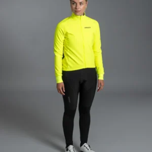 Tempestprotectwomen Sjacketfluoyellow Silhouettefront