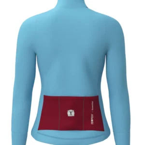 Tempest Jacket Glacier Blue Women Packshot Back