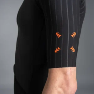 Epic Aero Tri Suit Stripe Sleeves Black