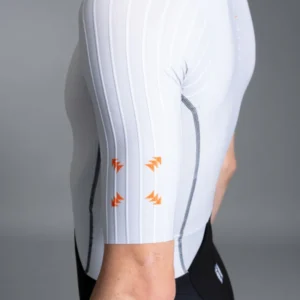 Epic Aero Tri Suit Stripe Sleeves Cool Grey