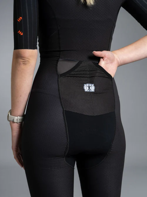 Epic Aero Women S Tri Suit 2 Back Pockets Black