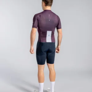 Epic Jersey Burgundy Red Silhouette Back