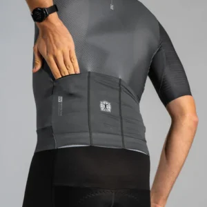 Epic Ultralight Jersey Dusty Charcoal 3 Back Pockets