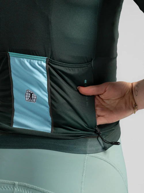 Back Pockets Emerlad Green Women