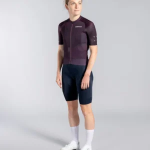 Epic Jersey Burgundy Red Silhouette Front Women