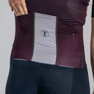 Epic Jersey Burgundy Red 3 Back Pockets Women
