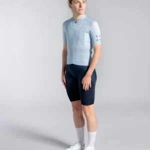Epic Ultralight Jersey Icy Blue Silhouette Front Women