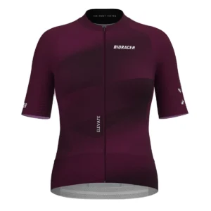 Packshot Front Epic Jersey Burgundy Red Women