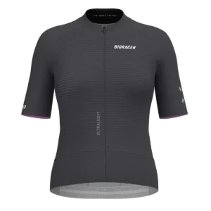Packshot Front Epic Ultralight Jersey Dark Charcoal Women