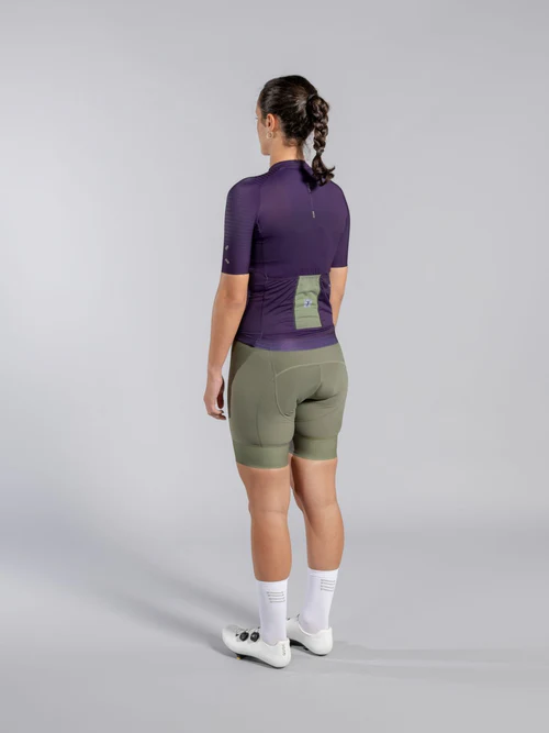 Silhouette Back Dark Violet Women