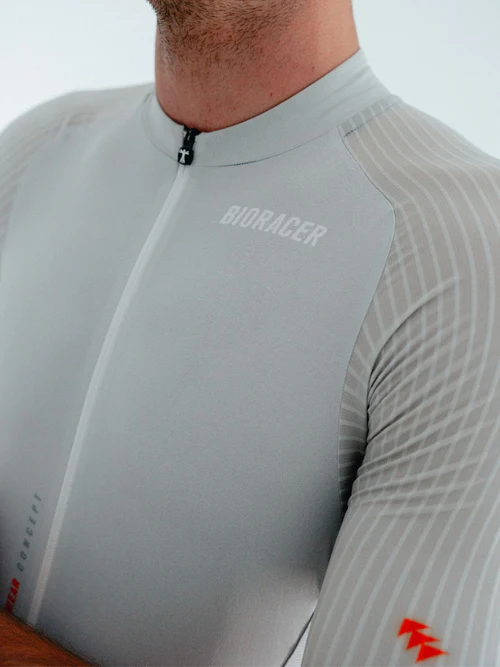 Speedwear Concept Road Race Suit Cool Grey Race Position Fit