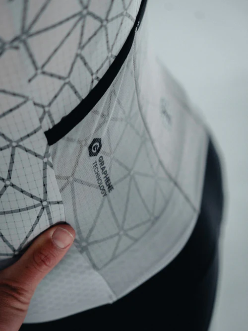 Speedwear Graphene Jersey Cool Grey 3 Open Back Pockets