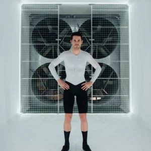 Speedwear Time Trial Suit Cool Grey Silhouette Front