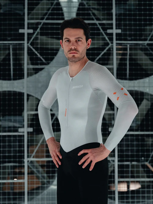 Speedwear Time Trial Suit Cool Grey Support Visuals 5