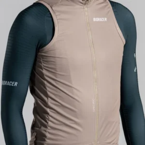 Wind Block Front Gilet Sand Storm