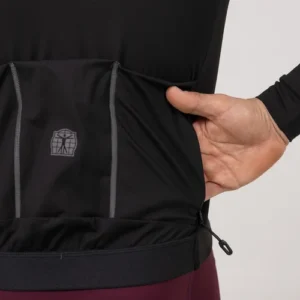 4 Back Pockets Tempest Light Jacket Black