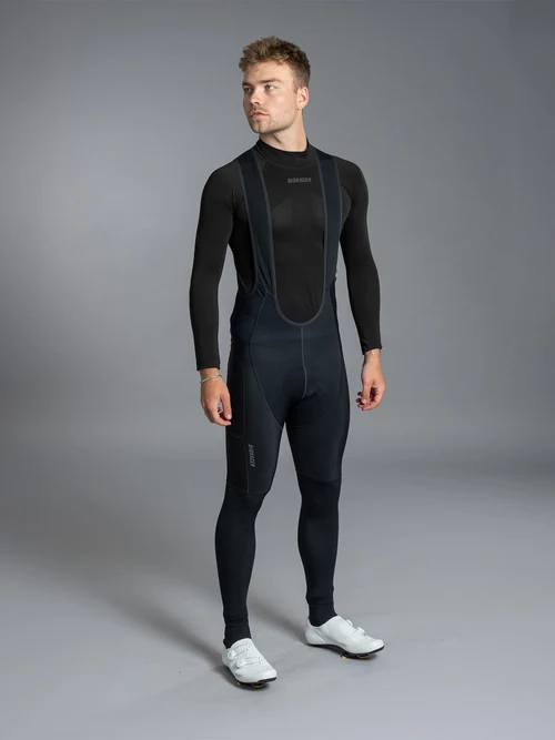 Tempestgravelbibtights Silhouettefront