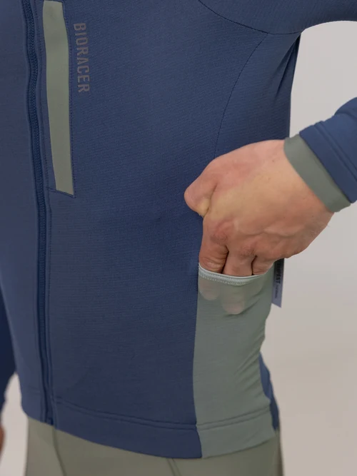 Gravel Jackets Nordic Blue Side Pockets