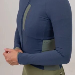 Gravel Jackets Nordic Blue Snug Fitting Cuffs Women