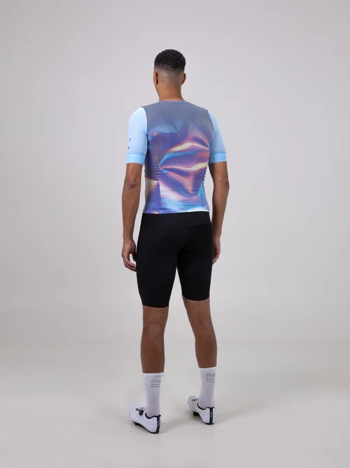 Silhouette Back Cave Cooling Jersey Oily Slick