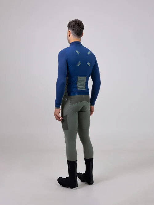 Silhouette Back Gravel Jacket Nordic Blue