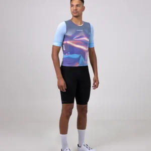 Silhouette Front Cave Cooling Jersey Oily Slick