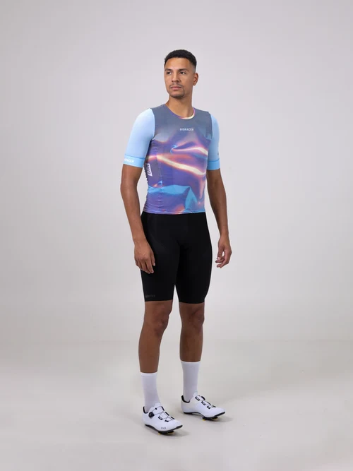 Silhouette Front Cave Cooling Jersey Oily Slick