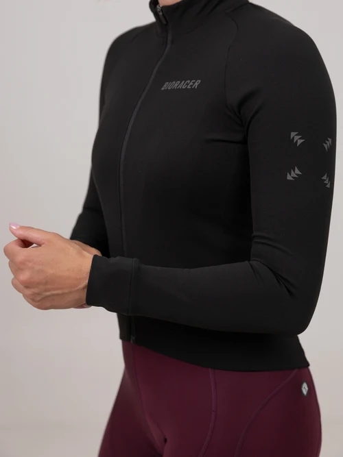 Snug Fitting Cuffs Tempest Light Jacket Women Black