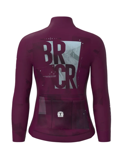 Tempestlightjacketburgundyredwomenback