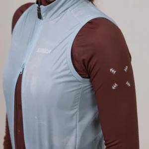 Wind Gilet Static Double Ziper Women